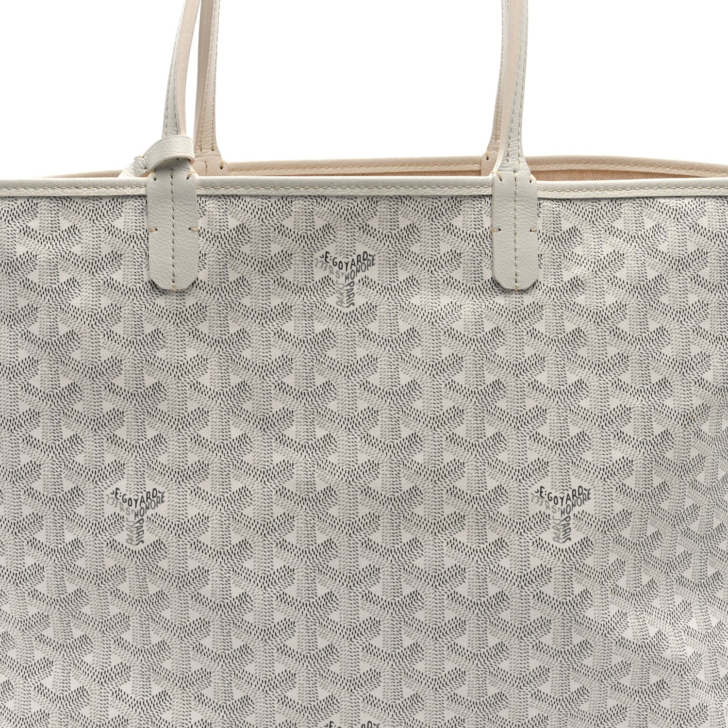 Goyard Goyardine Saint Louis PM White 8 of 10