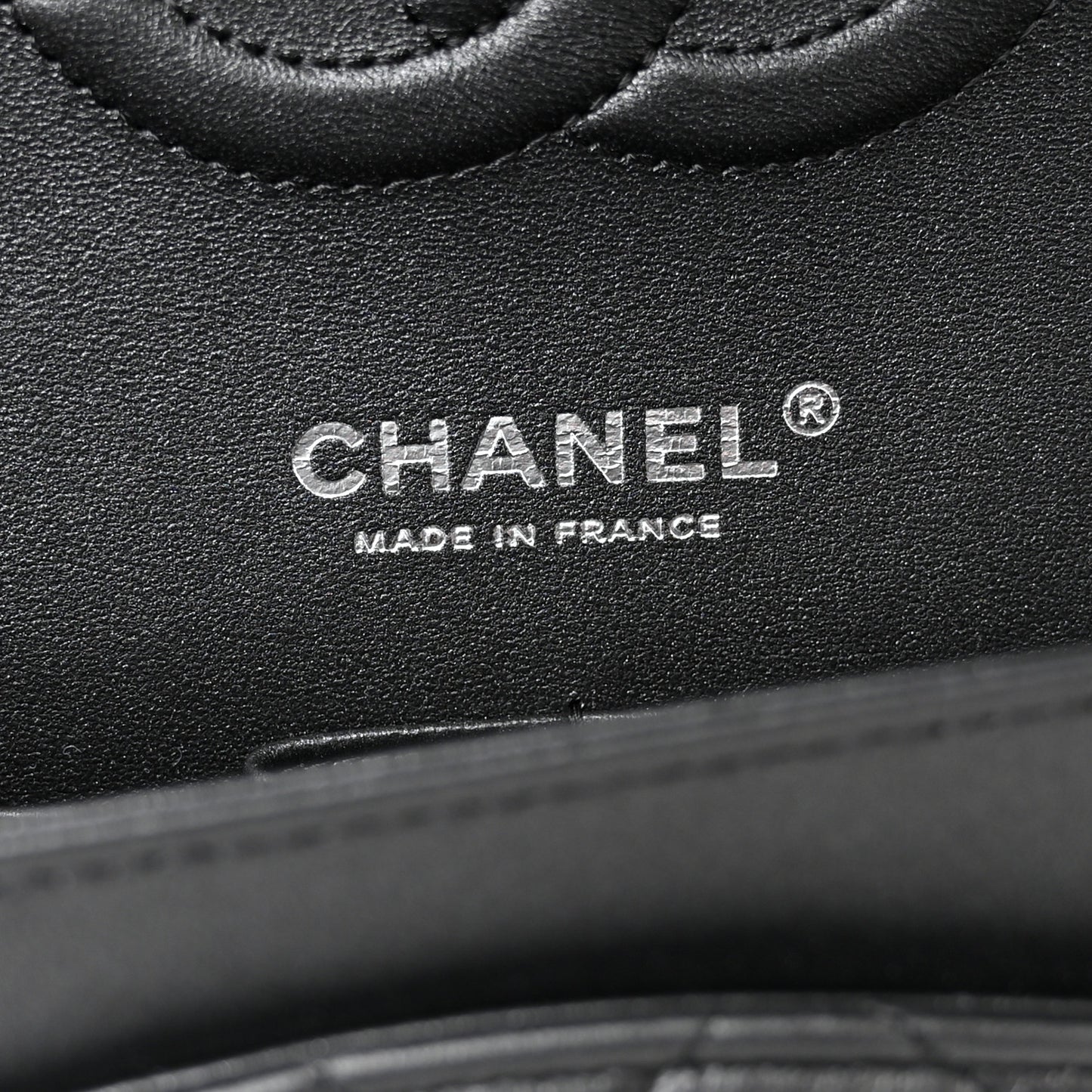 Lambskin Quilted Medium Double Flap So Black