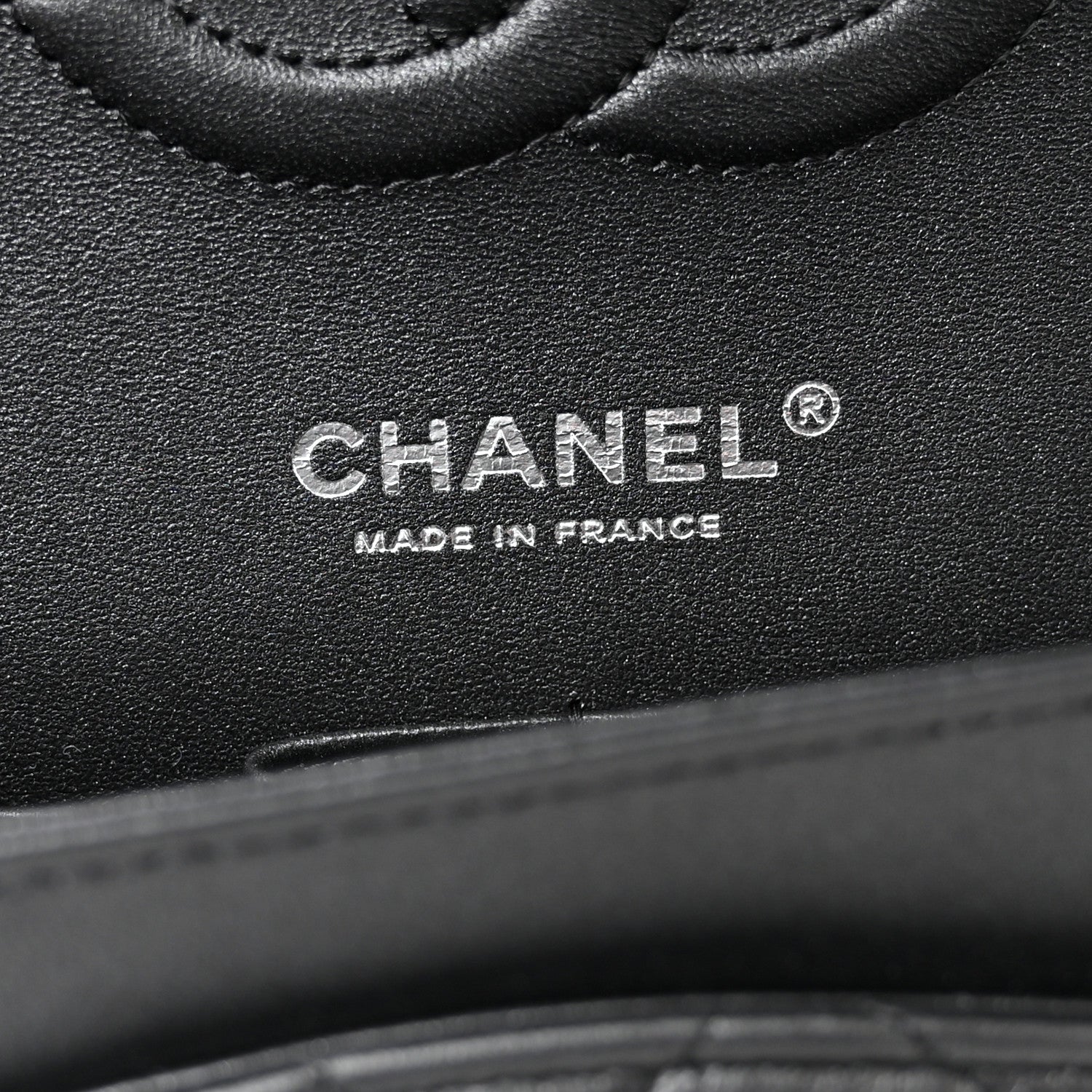 Chanel Lambskin Quilted Medium Double Flap So Black 6 of 12