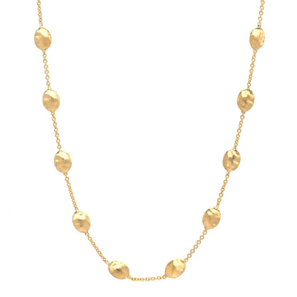 Marco Bicego 18K Yellow Gold Medium Siviglia Bead Short Necklace 1 of 4