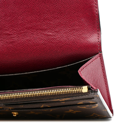 Louis Vuitton Monogram Emilie Wallet Fuchsia 11 of 14