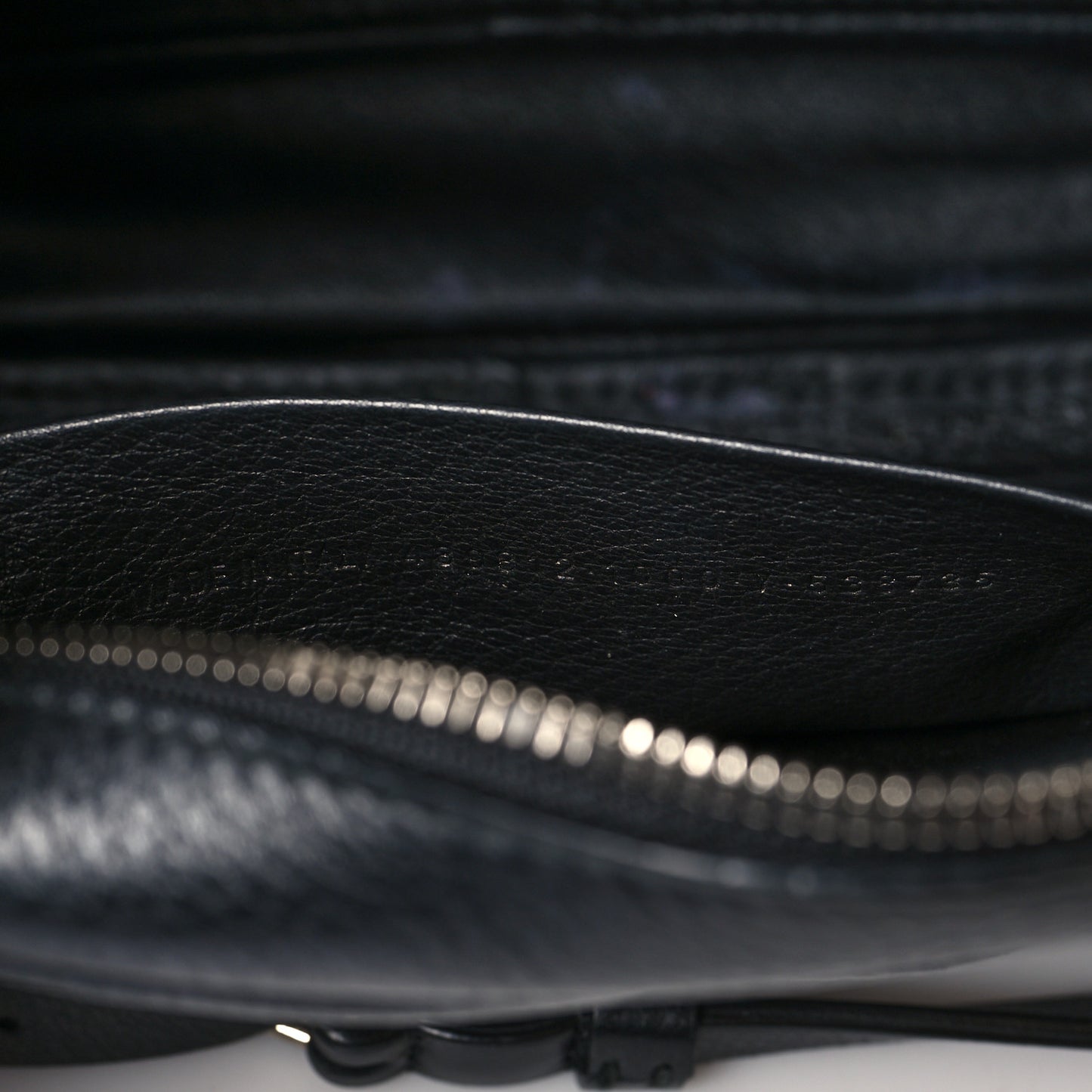 Calfskin Logo S Everyday Camera Bag Black