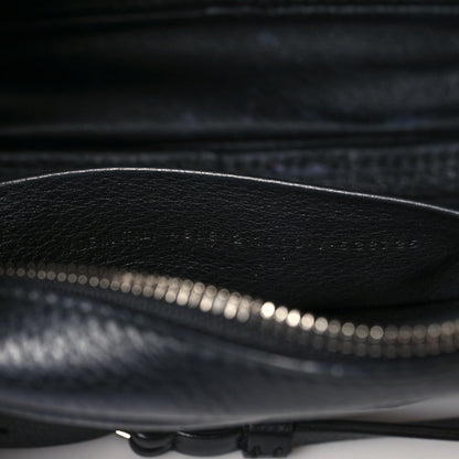 Balenciaga Calfskin Logo S Everyday Camera Bag Black 6 of 8