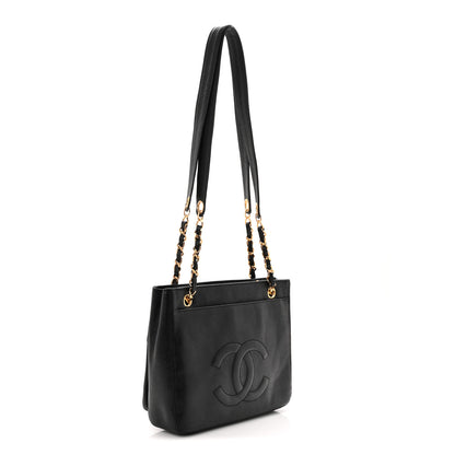 Chanel Caviar Flap Shoulder Bag Black 3 of 10