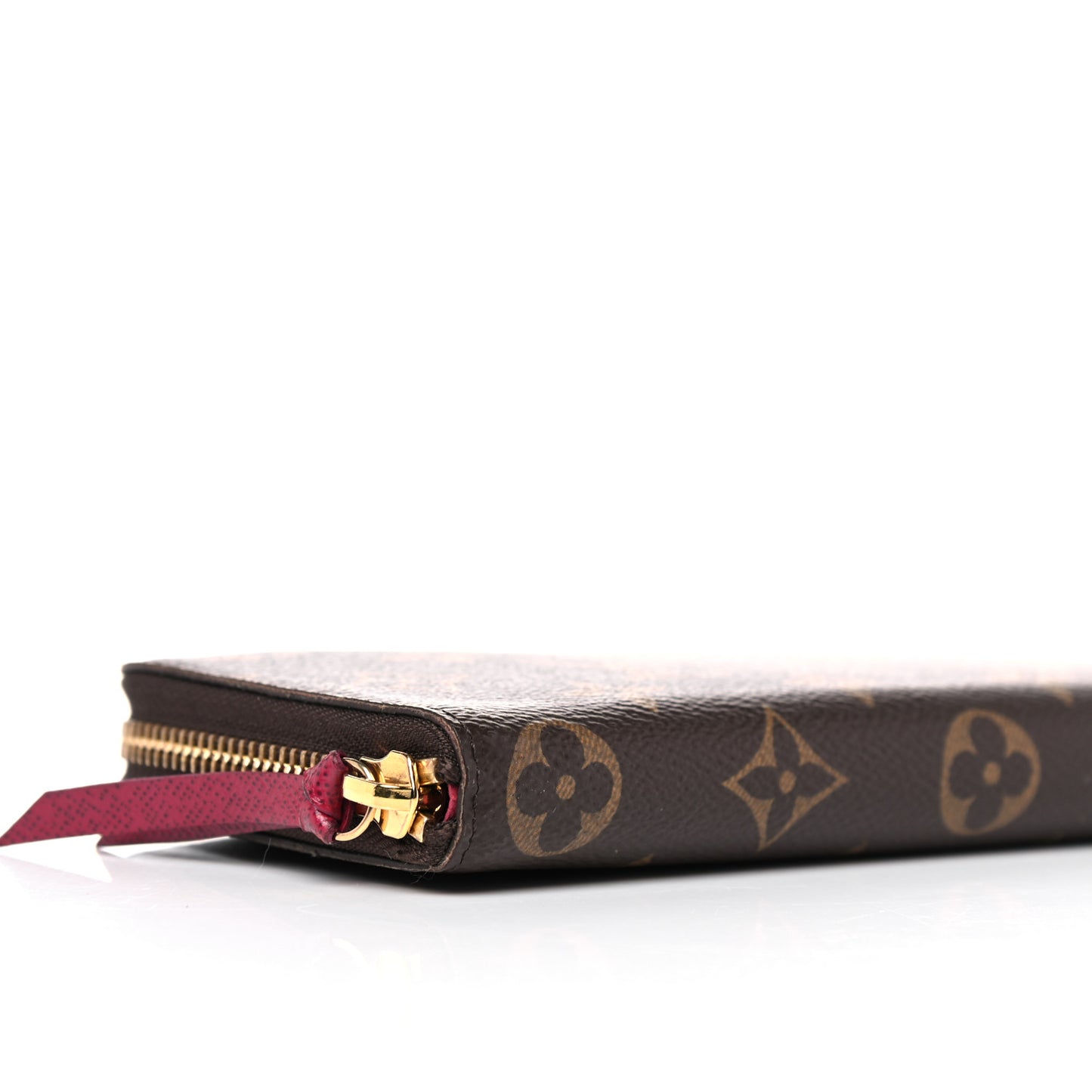 Monogram Clemence Wallet Fuchsia