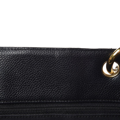 Chanel Caviar Quilted Grand Shopping Tote GST Black 15 of 16