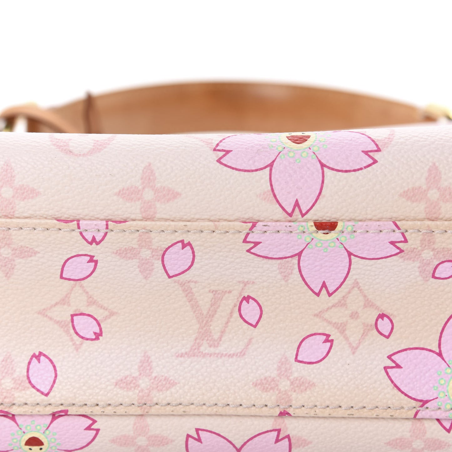 Monogram Cherry Blossom Sac Retro Pink