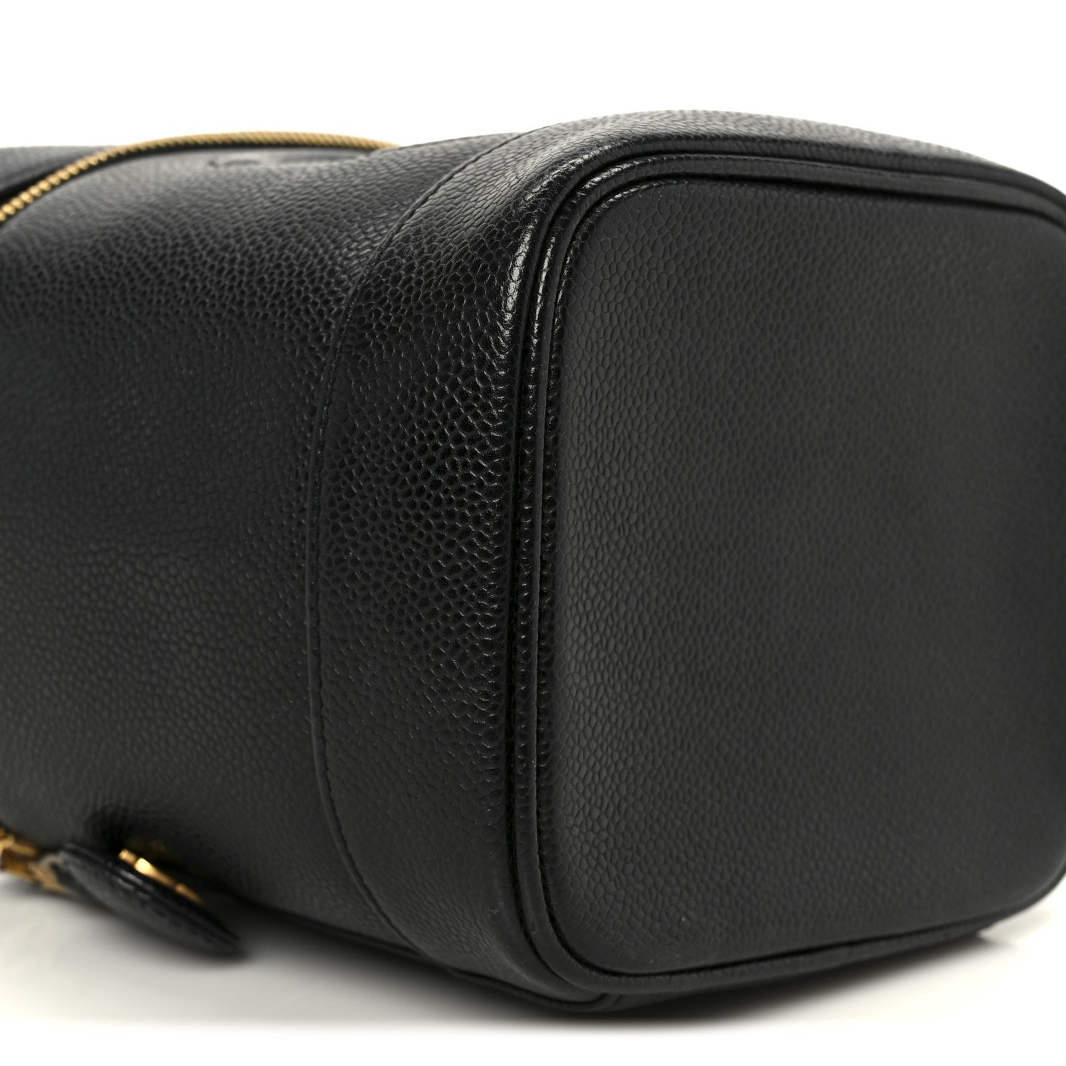 Chanel Caviar Vanity Cosmetic Case Black 10 of 11