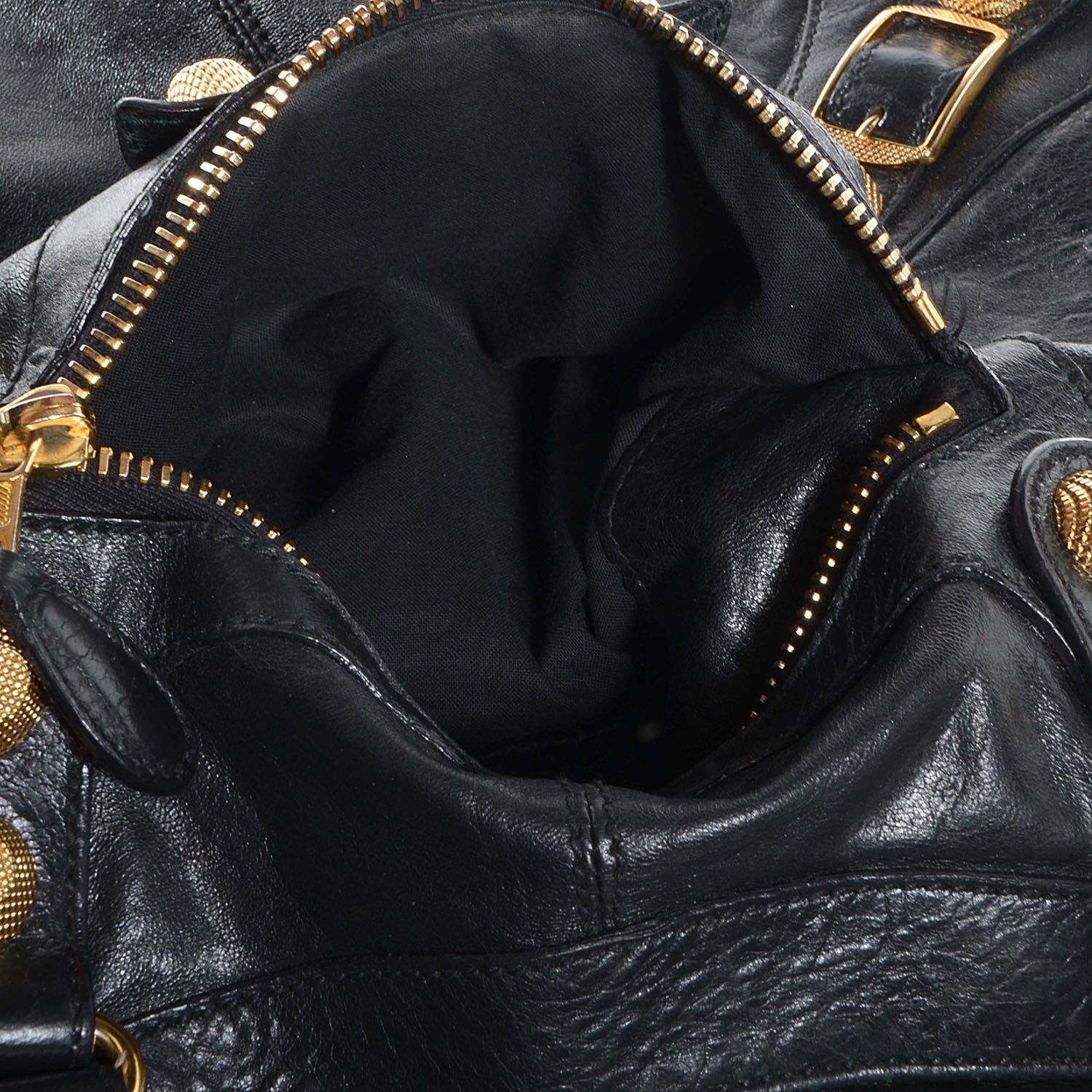 Balenciaga Agneau Giant 21 Gold Hardware Brief Black 8 of 11