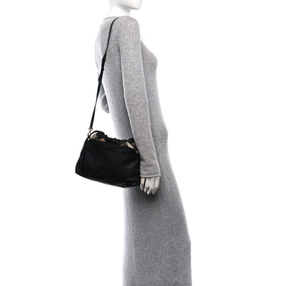 Burberry Calfskin House Check Little Crush Black 2 of 14