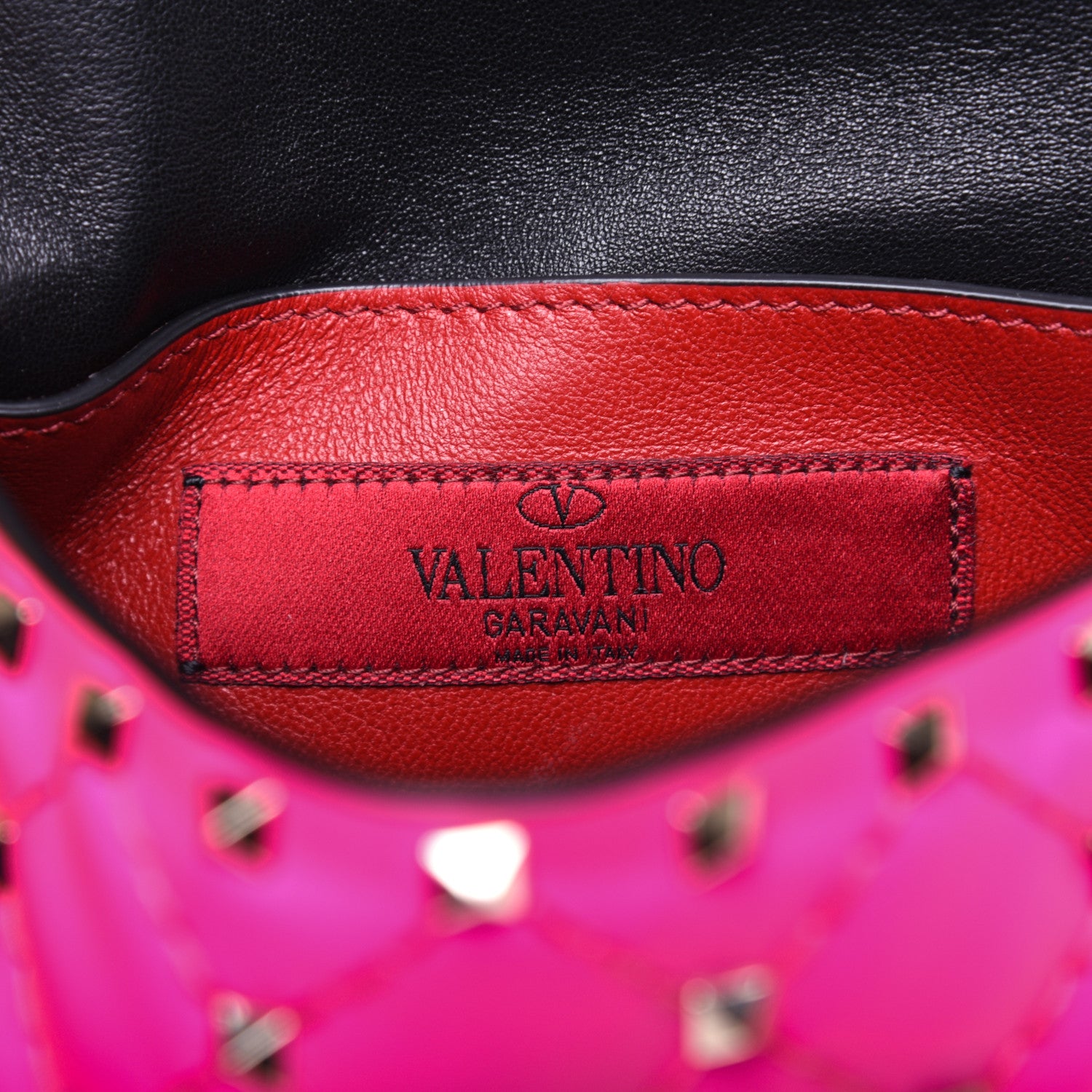 Valentino Garavani Calfskin Mini Rockstud Spike Shoulder Bag Azalea 8 of 12