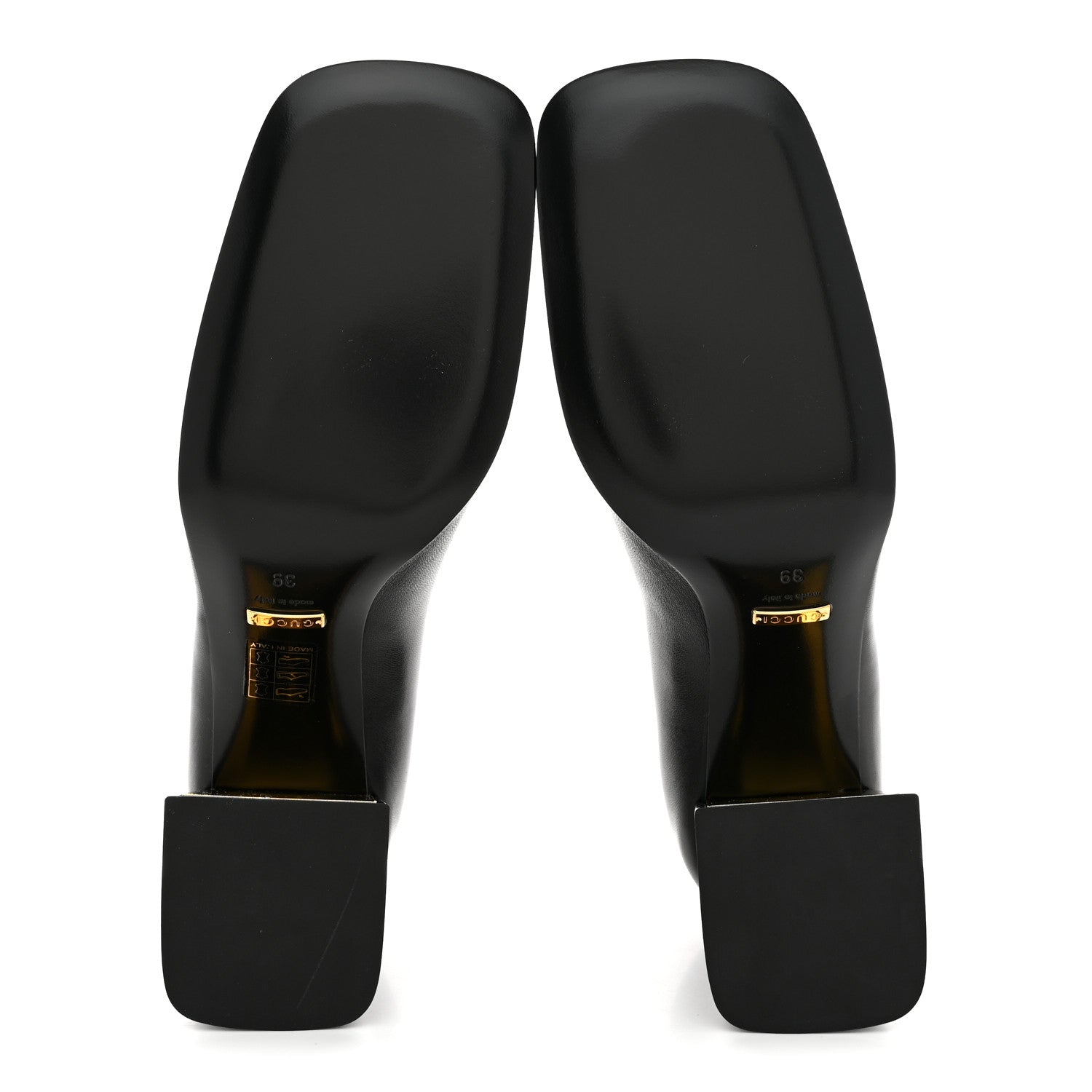 Gucci Malaga Kid Horsebit 75mm Pumps 39 Black 6 of 10