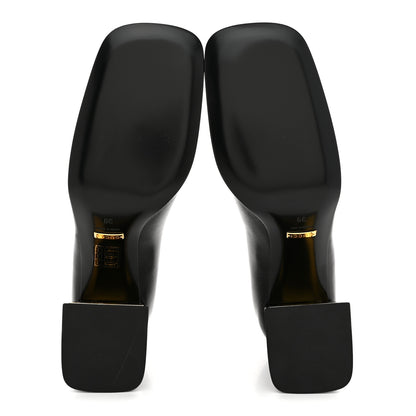 Gucci Malaga Kid Horsebit 75mm Pumps 39 Black 6 of 10