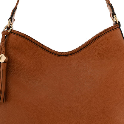 Gucci Pebbled Calfskin Medium Marrakech Hobo Brown 8 of 13