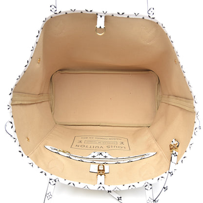 Louis Vuitton Monogram Giant Neverfull MM Kaki 6 of 15