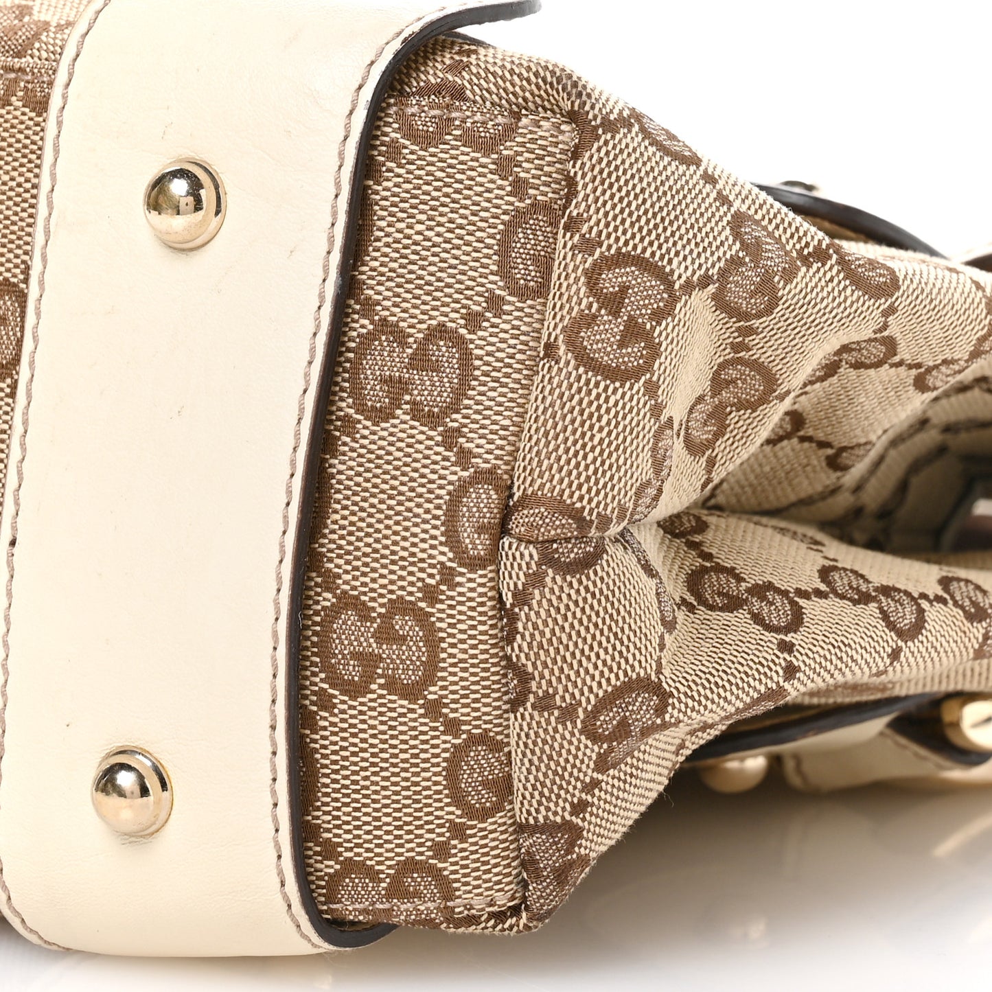 Monogram Small Pelham Shoulder Bag Off White