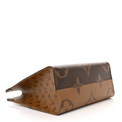 Louis Vuitton Reverse Monogram Giant Onthego MM 4 of 10