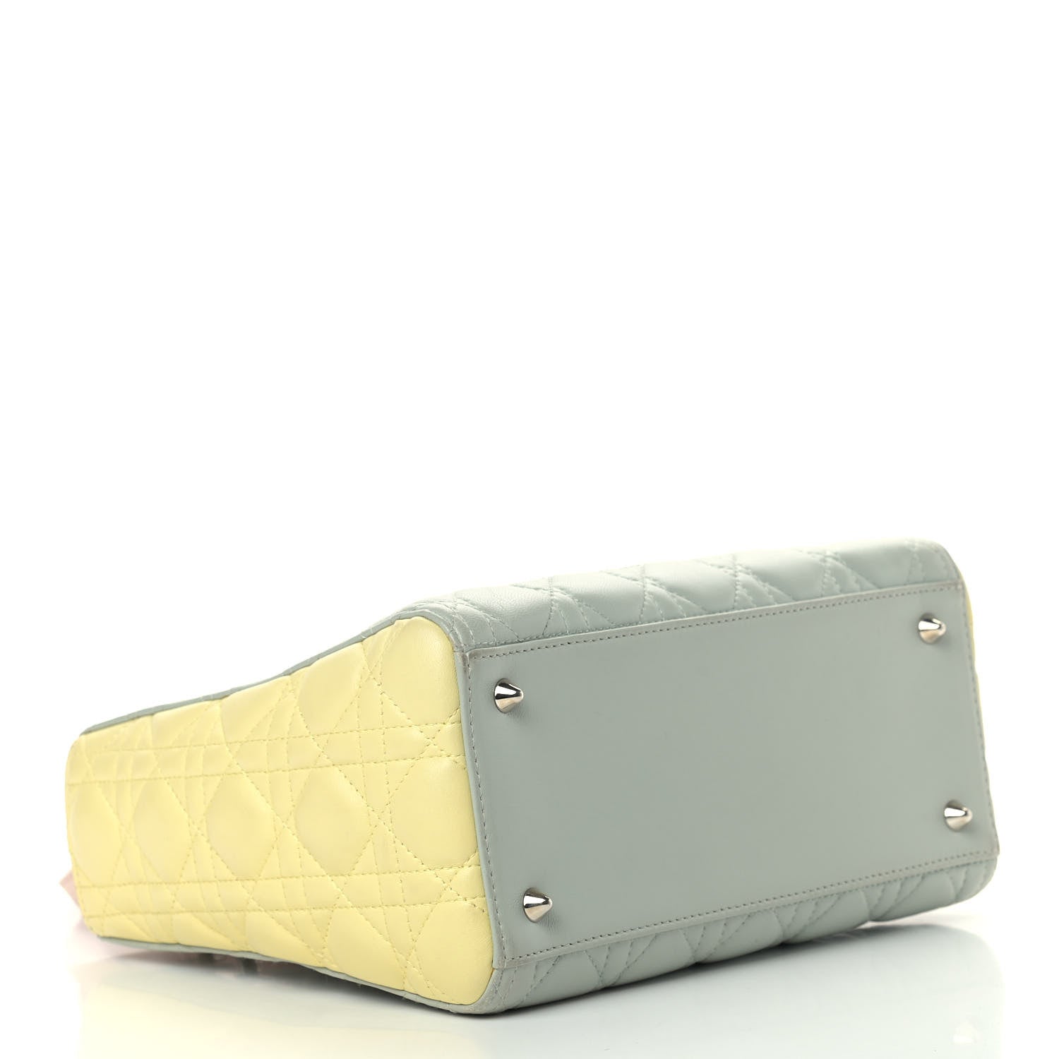 Christian Dior Lambskin Cannage Medium Tri-Color Lady Dior Multicolor 4 of 15