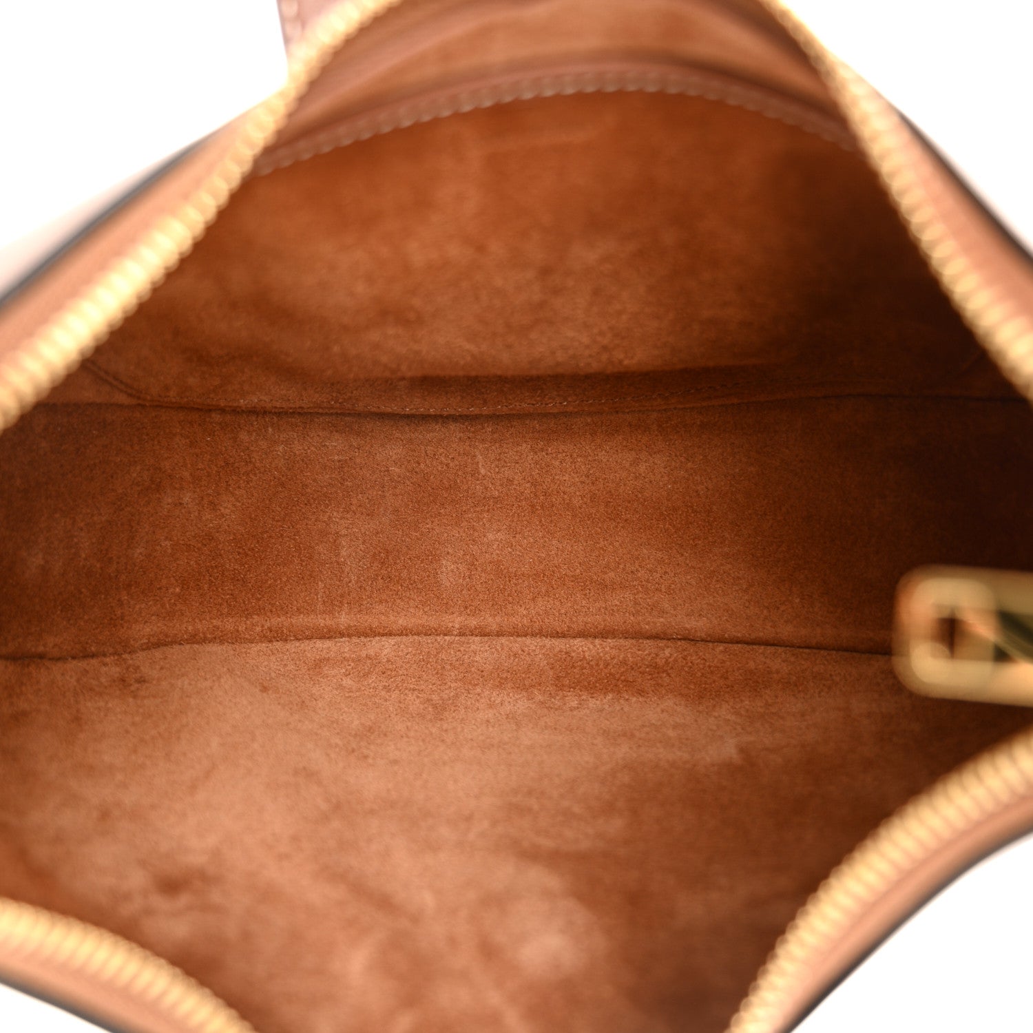 Celine Smooth Calfskin Medium Strap Ava Triomphe Shoulder Bag Tan 5 of 10