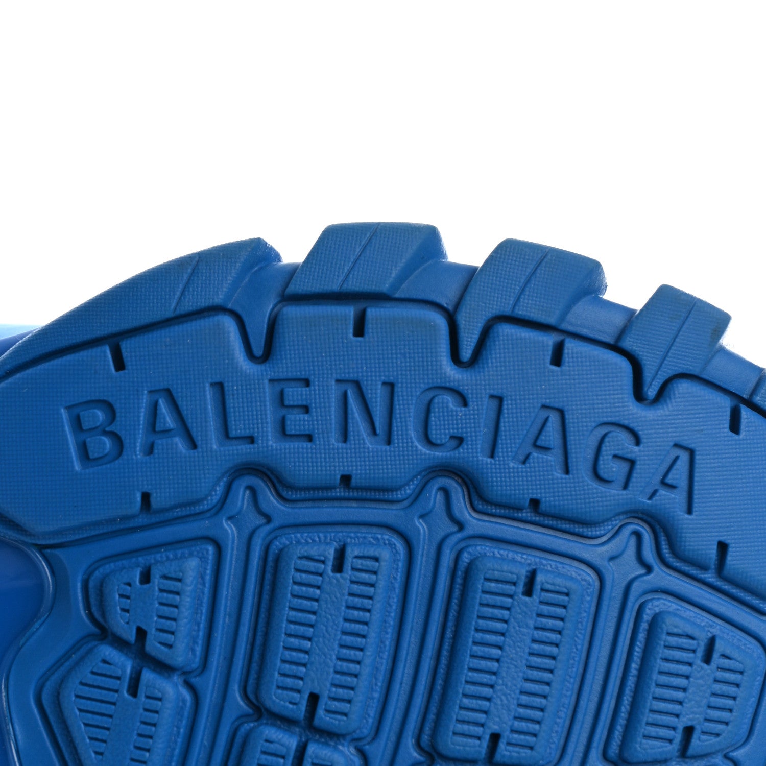 Balenciaga Mesh Nylon Uni-Matte Mens Track Sneakers 42 Screen Blue 6 of 9
