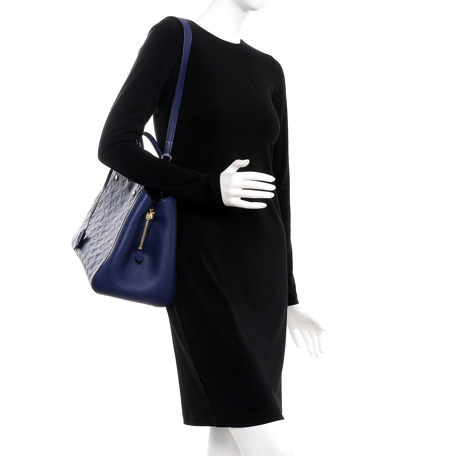 Louis Vuitton Empreinte Montaigne GM Iris 2 of 9