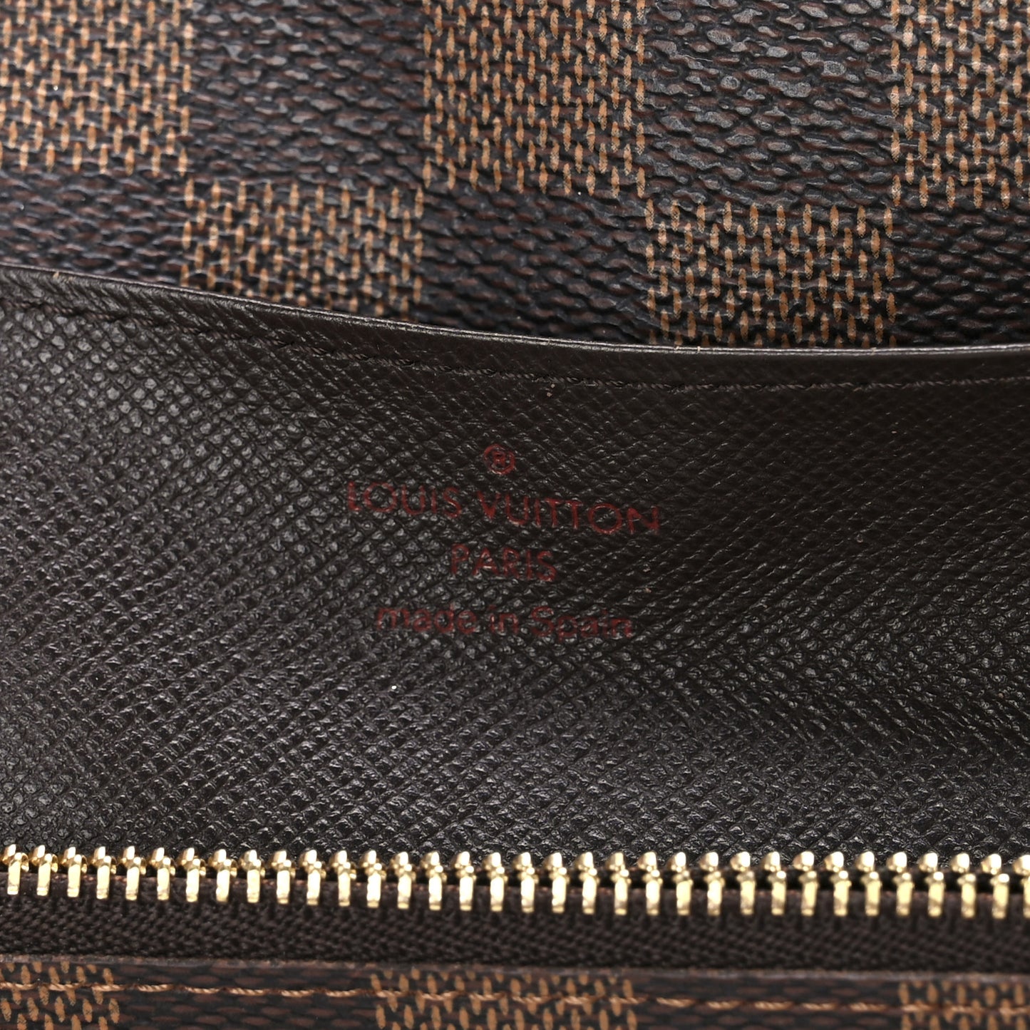Damier Ebene Emilie Wallet