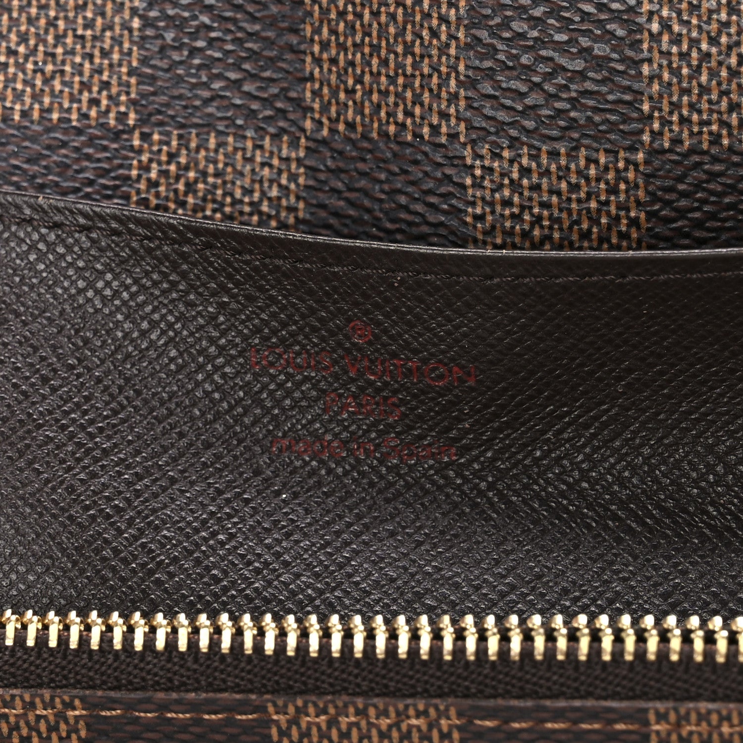Louis Vuitton Damier Ebene Emilie Wallet 7 of 11