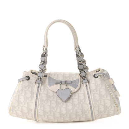 Christian Dior Monogram Romantique Trotter Bag Grey 1 of 14
