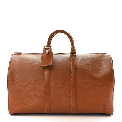 Louis Vuitton Epi Keepall 45 Cipango 1 of 13