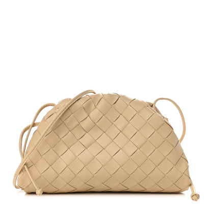 Bottega Veneta Nappa Intrecciato The Mini Pouch Porridge 1 of 9