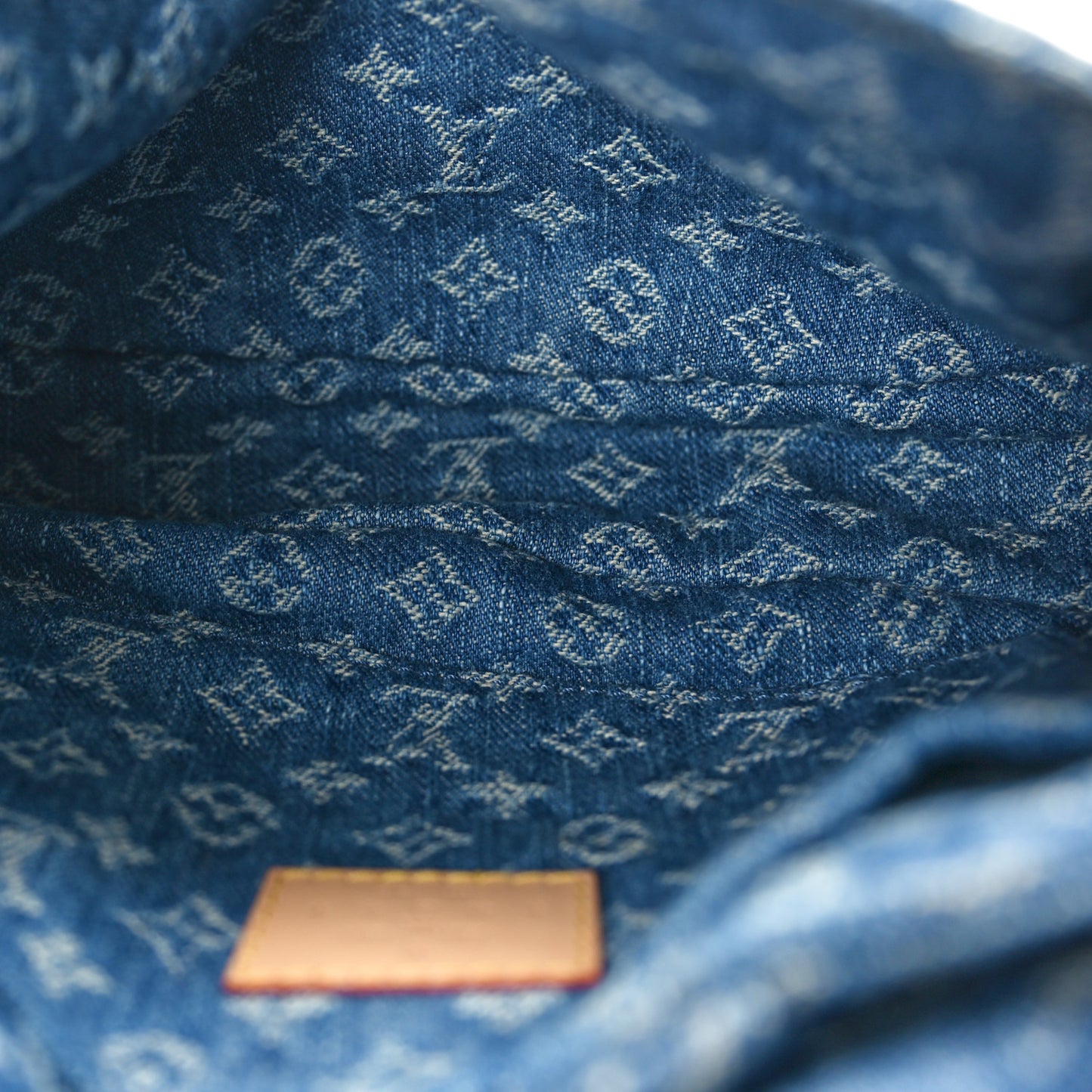 Monogram Denim Sunset Blue