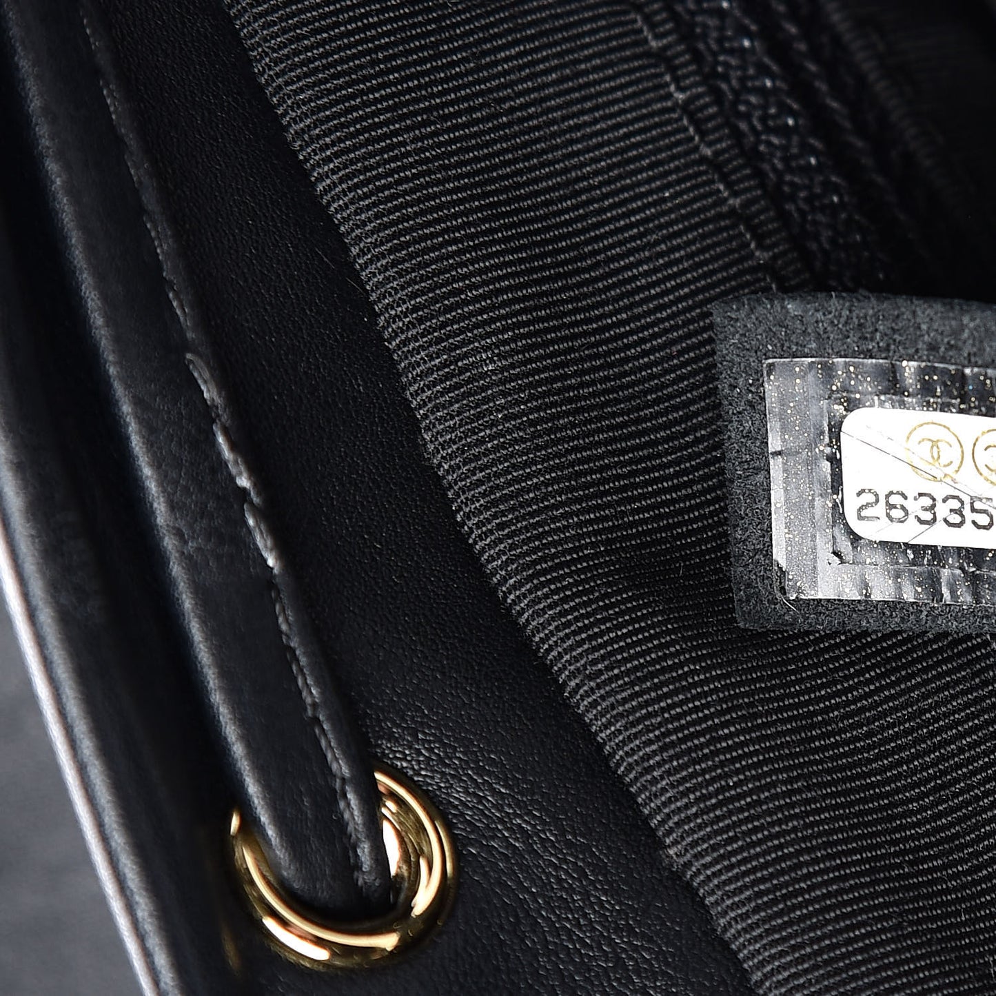 Lambskin Quilted Small Urban Spirit Backpack Black