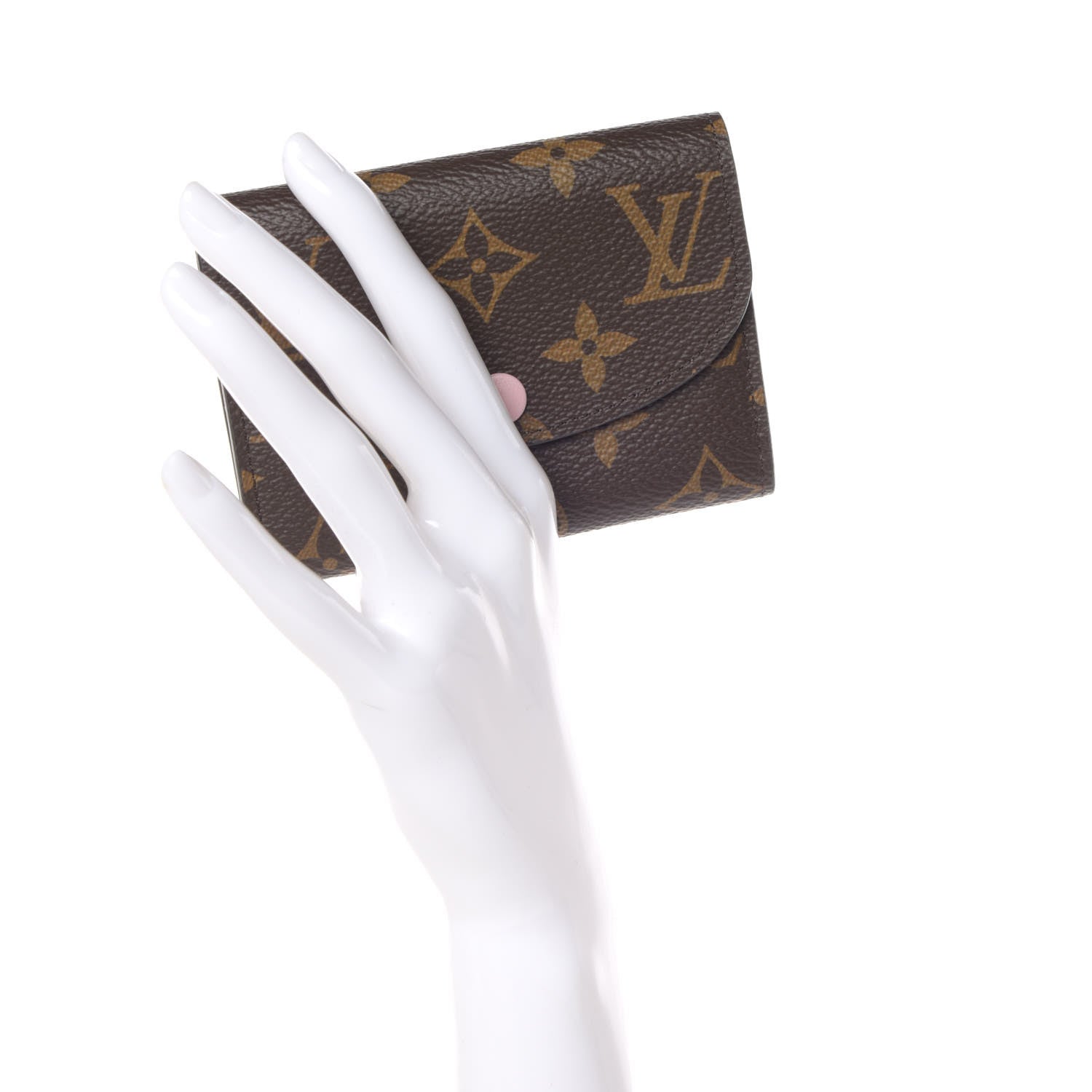 Louis Vuitton Monogram Rosalie Coin Purse Rose Ballerine 2 of 9