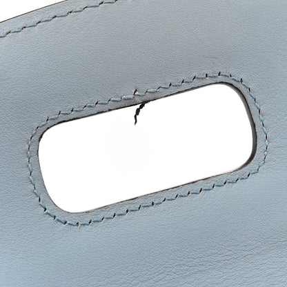 Gucci Snakeskin Small Bamboo 1947 Top Handle Bag Light Blue 14 of 14