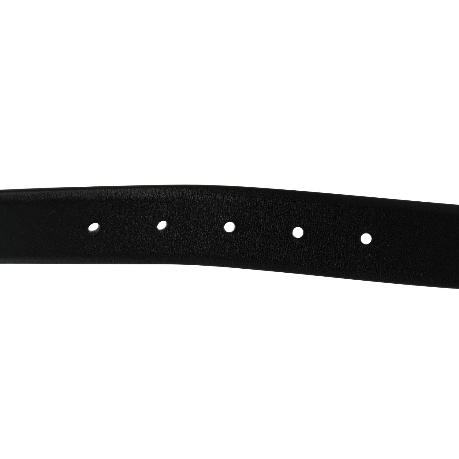 Chanel Calfskin Belt 95 38 Black 6 of 6
