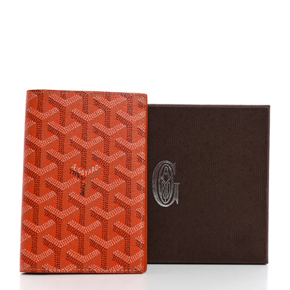 Goyard Goyardine Passport Holder Orange 7 of 7