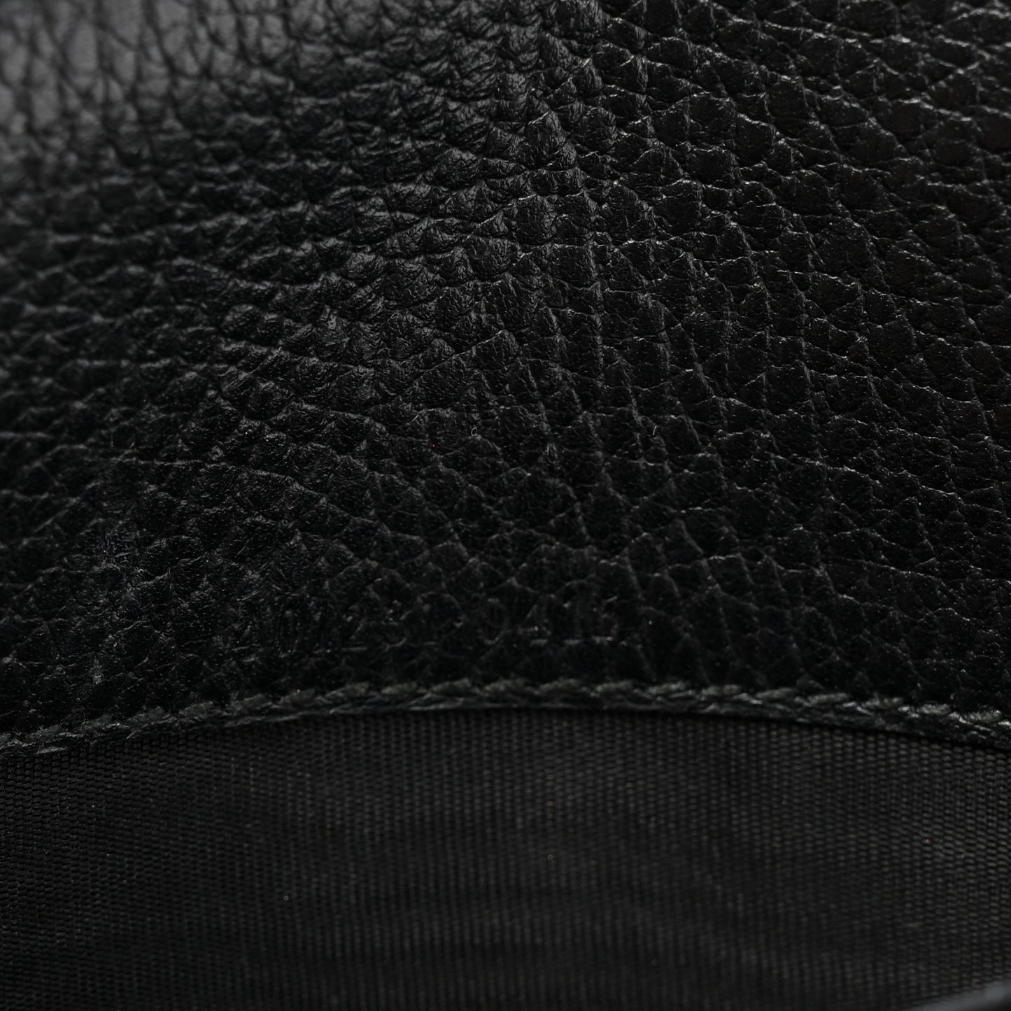 Calfskin Mini Dionysus Chain Wallet Black
