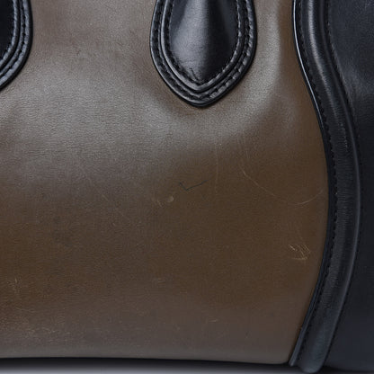 Celine Smooth Calfskin Suede Micro Tri-Color Luggage 18 of 25