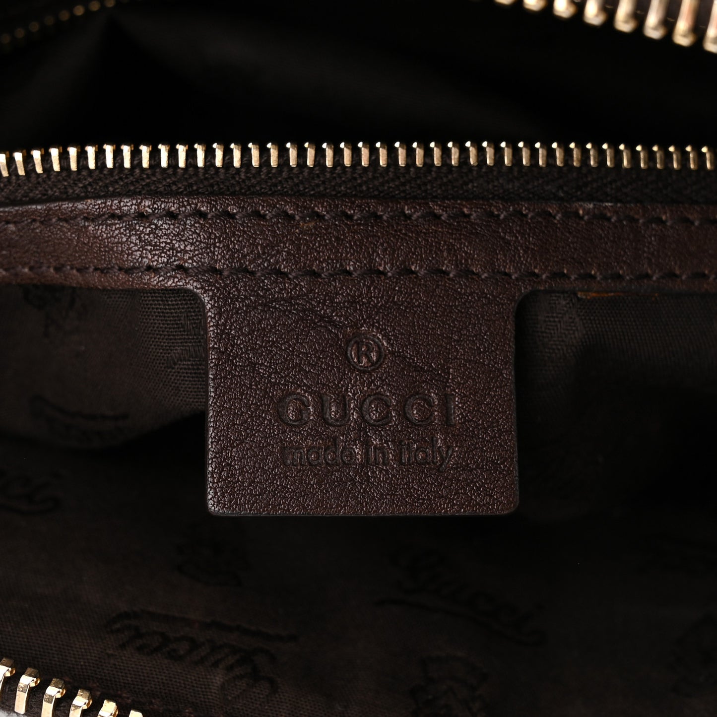 Monogram Medium Top Handle Bag Brown