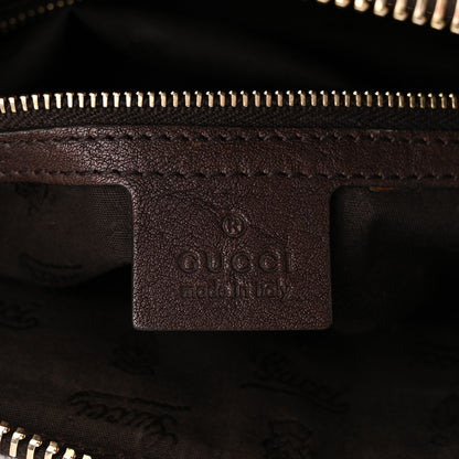 Gucci Monogram Medium Top Handle Bag Brown 8 of 12