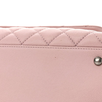 Chanel Caviar Quilted Small Coco Handle Flap Light Pink 11 of 11