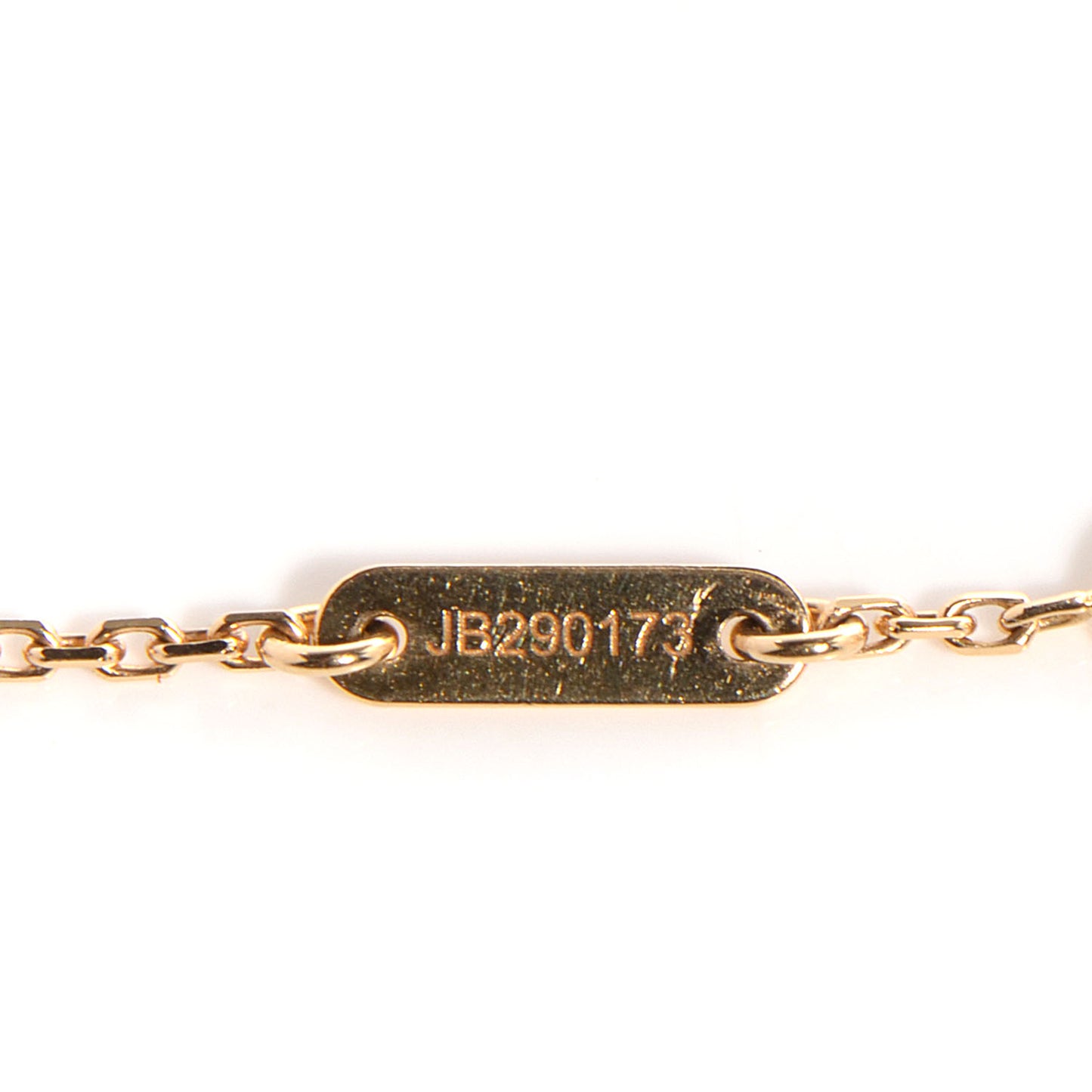 18K Yellow Gold Mother of Pearl Sweet Alhambra Butterfly Bracelet