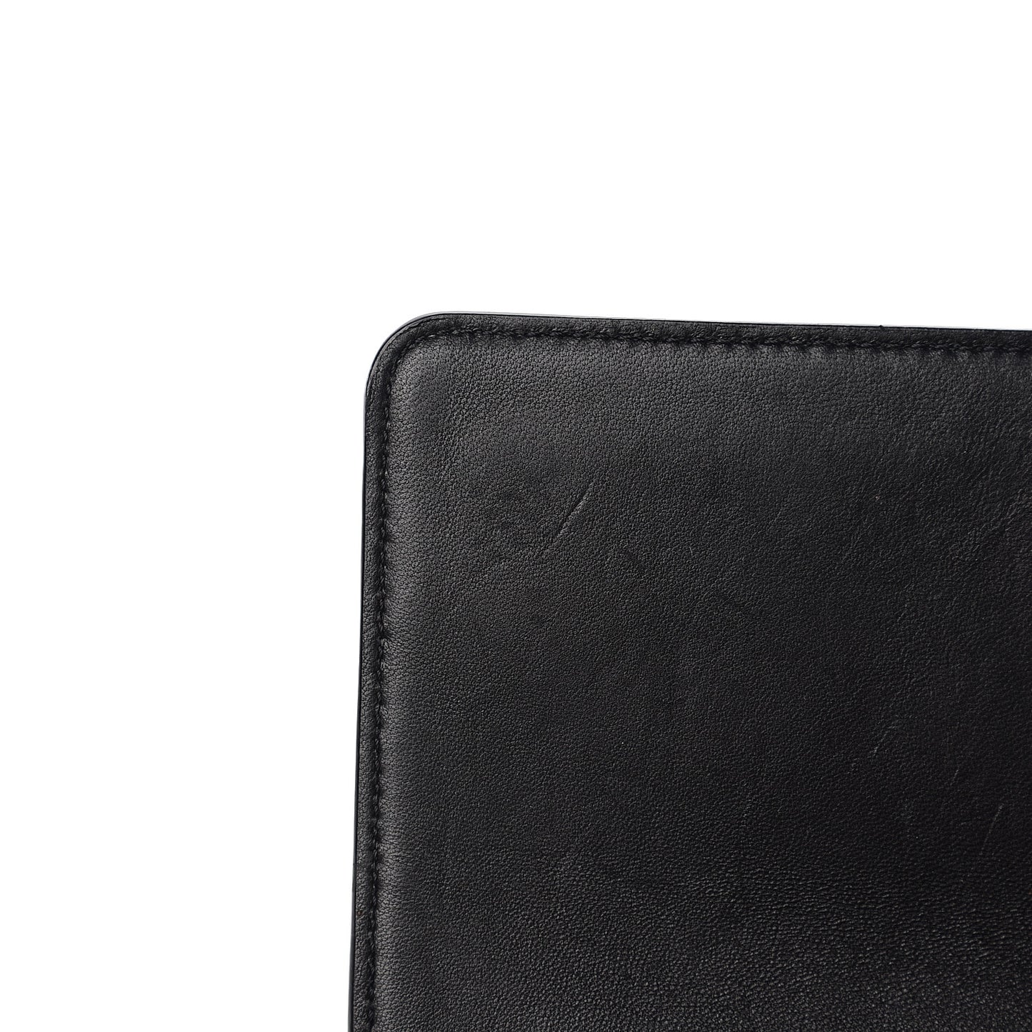 Vitello Studded Palazzo Medusa Evening Clutch Bag Black