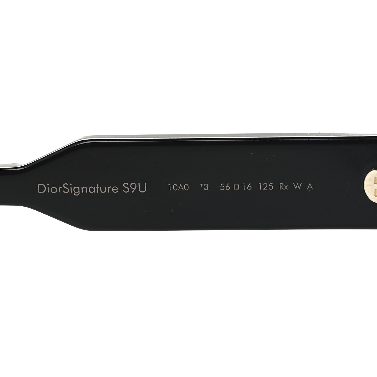 Christian Dior Acetate DiorSignature S9U Sunglasses Black 5 of 8