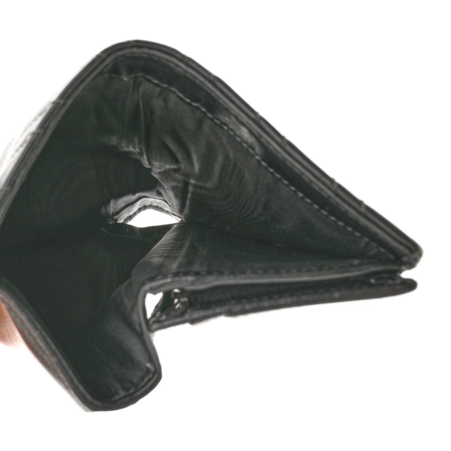 Calfskin Matelasse GG Marmont Card Case Wallet Black