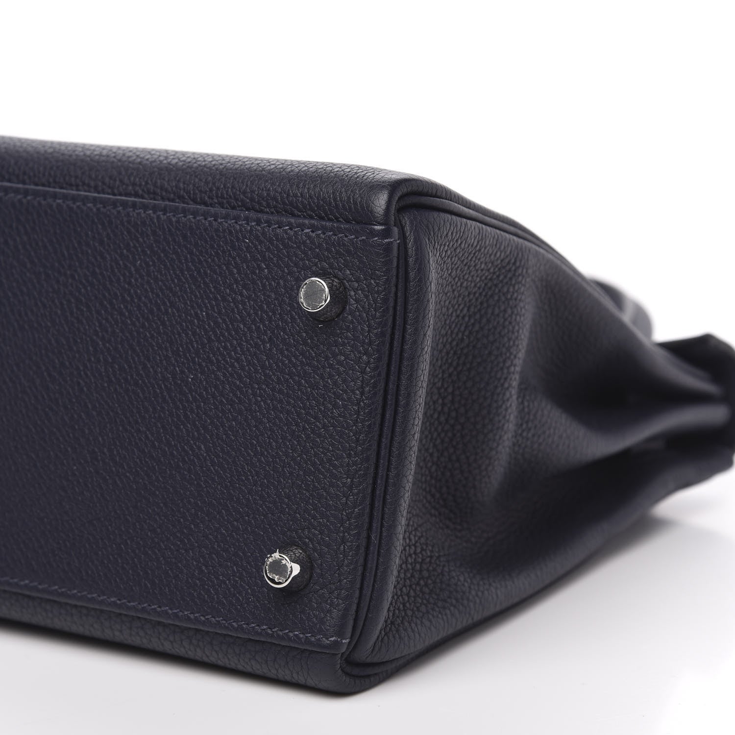 Hermes Togo Kelly Retourne 28 Bleu Nuit 9 of 10