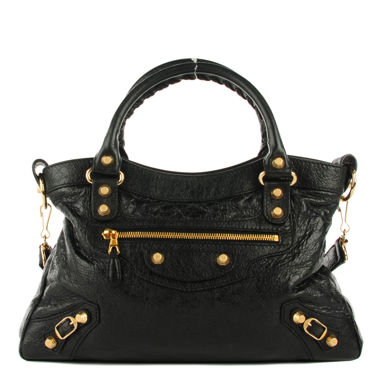 Agneau Giant 12 Gold Hardware Town Black