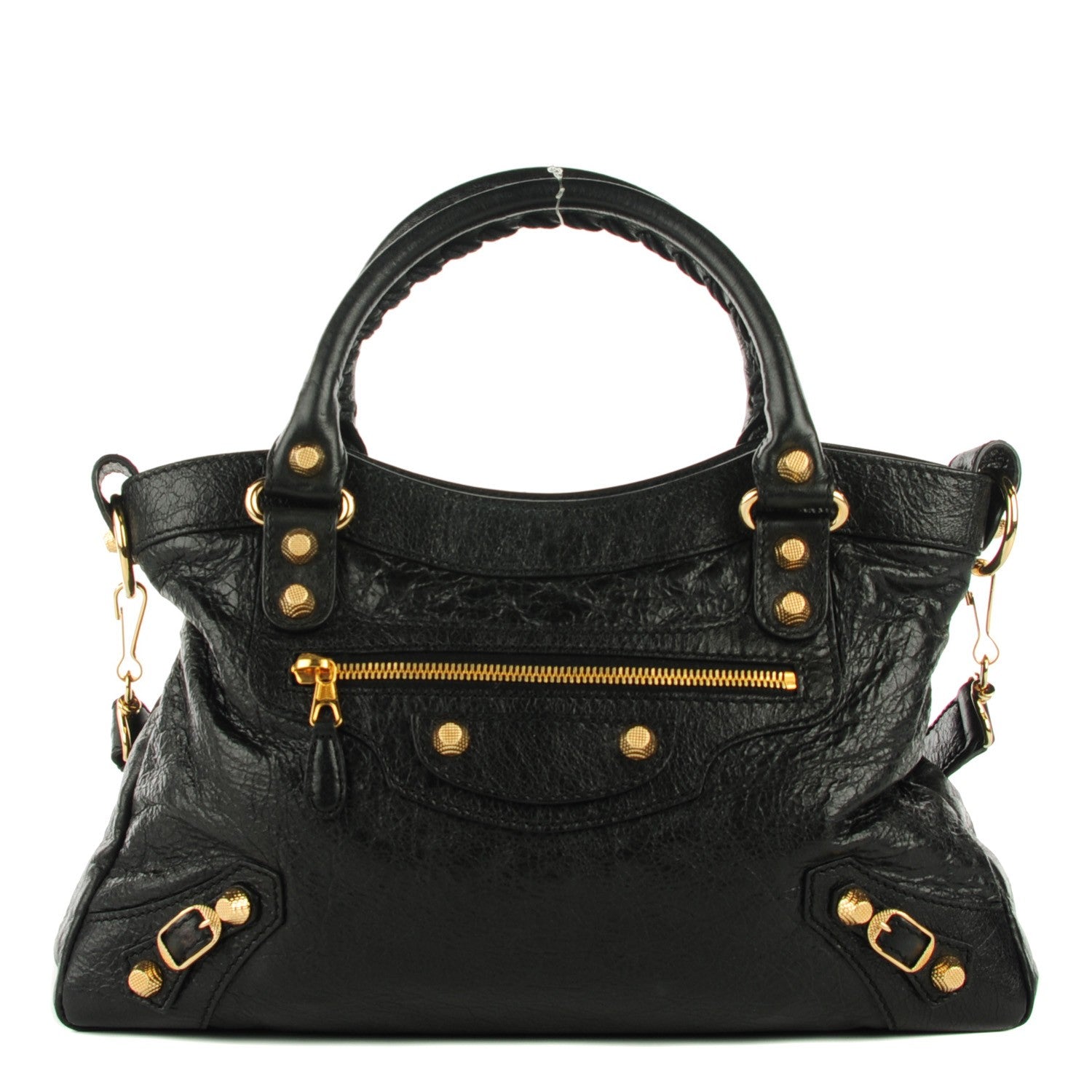 Balenciaga Agneau Giant 12 Gold Hardware Town Black 1 of 7