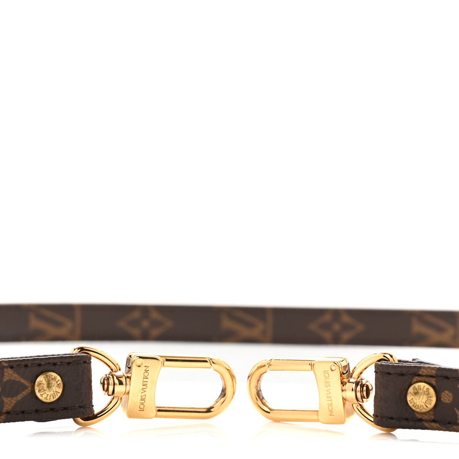 Louis Vuitton Monogram 16mm Adjustable Shoulder Strap 3 of 4