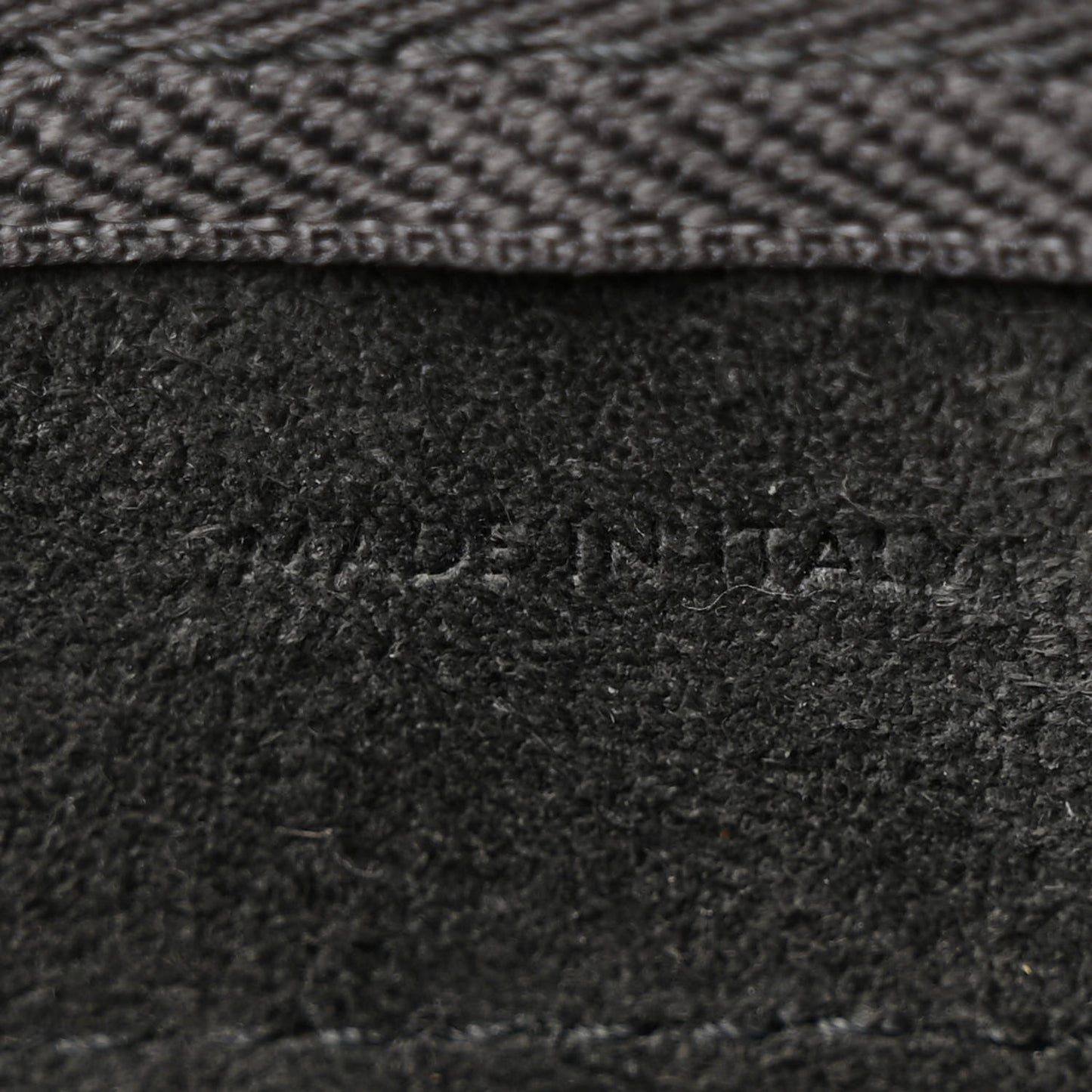 Grained Calfskin Pico Belt Bag Grey